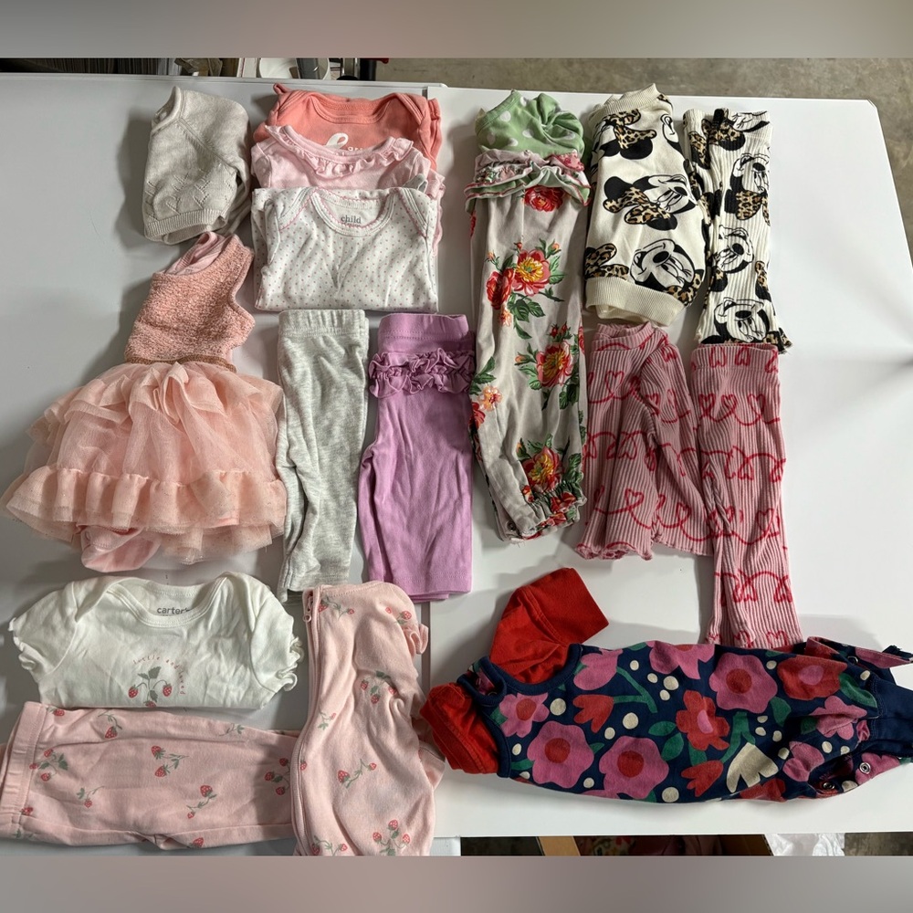 0-3 Infant Girls Lot